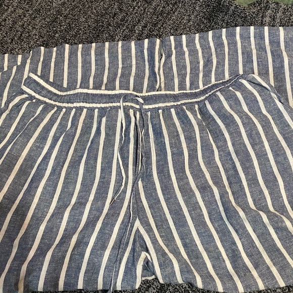 😍CHAPS WIDE LEG LINEN PANTS - Picture 3 of 5